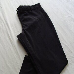 TALBOTS Black "SIGNATURE" Crop Capri Pant Sz 10